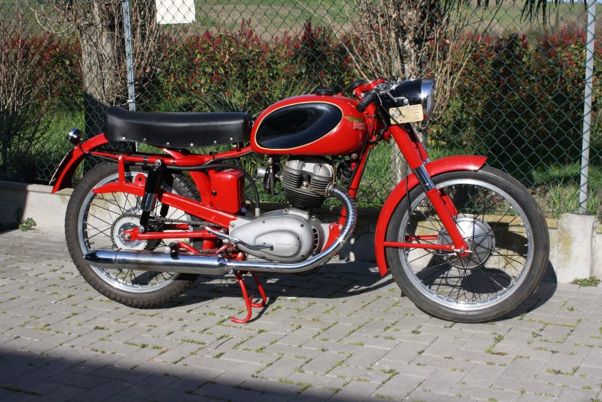 Moto Morini: 175 settebello, 1956